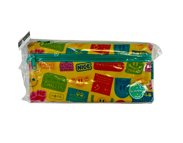 ESTUCHE DOBLE FLAT NIÑA 4 DISEÑOS