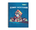 CUADERNO UNIVERSITARIO 100 HOJAS 7MM LOS BUNKERS 