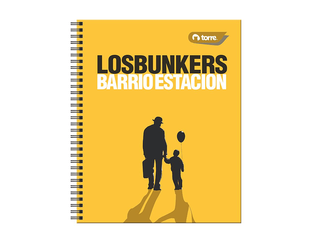 CUADERNO UNIVERSITARIO 100 HOJAS 7MM LOS BUNKERS 