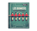 CUADERNO UNIVERSITARIO 100 HOJAS 7MM LOS BUNKERS 