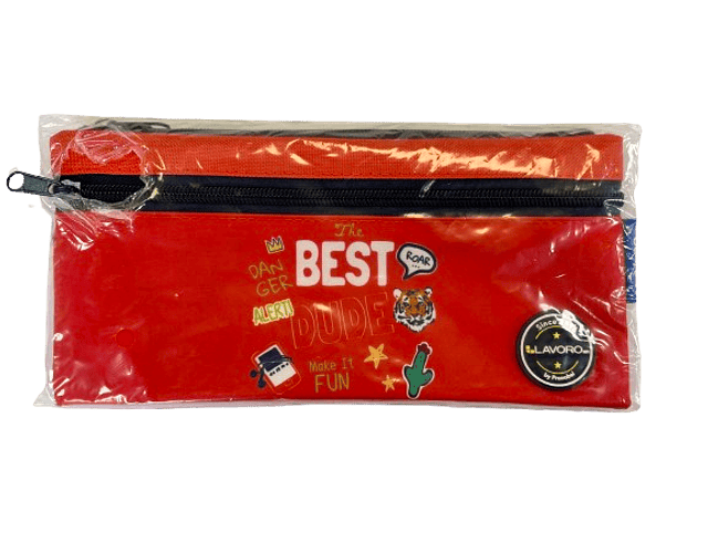 ESTUCHE DOBLE FLAT NIÑo 4 DISEÑOS