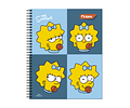 CUADERNO UNIVERSITARIO 100 HOJAS 7MM LOS SIMPSONS 2