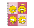 CUADERNO UNIVERSITARIO 100 HOJAS 7MM LOS SIMPSONS 2