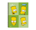 CUADERNO UNIVERSITARIO 100 HOJAS 7MM LOS SIMPSONS 2