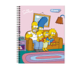 CUADERNO UNIVERSITARIO 100 HOJAS 7MM LOS SIMPSONS 2