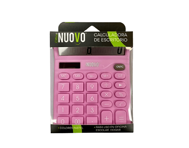 CALCULADORA DE ESCRITORIO PASTEL