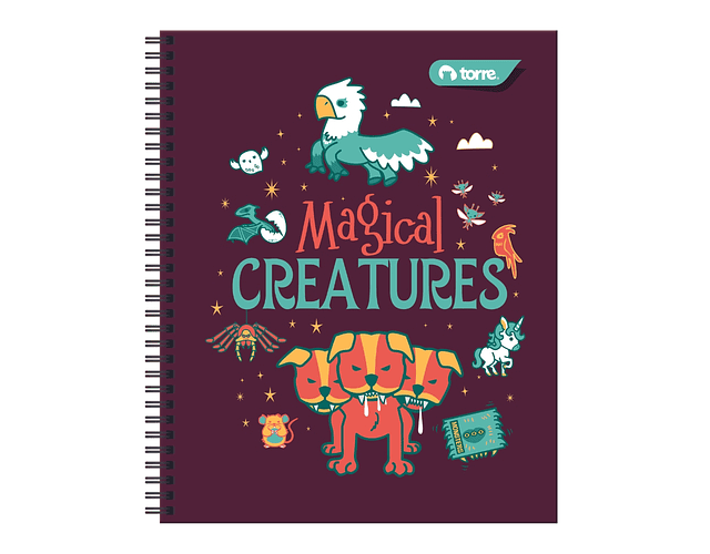 CUADERNO UNIVERSIDAD HARRY POTTER 2 100 HOJAS