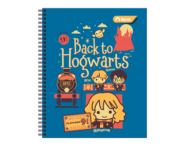 CUADERNO UNIVERSIDAD HARRY POTTER 2 100 HOJAS