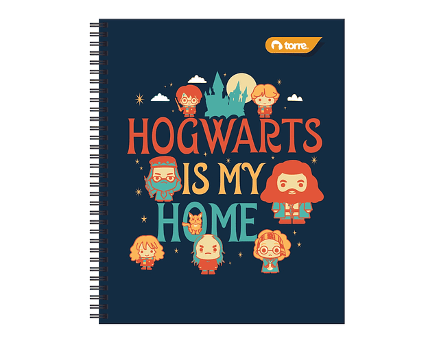 CUADERNO UNIVERSIDAD HARRY POTTER 2 100 HOJAS