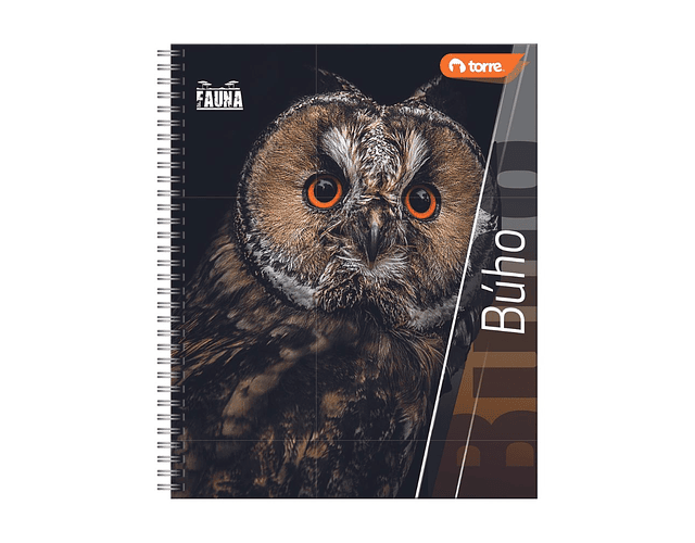 CUADERNO UNIVERSITARIO FAUNA 100 HOJAS MAT 7MM