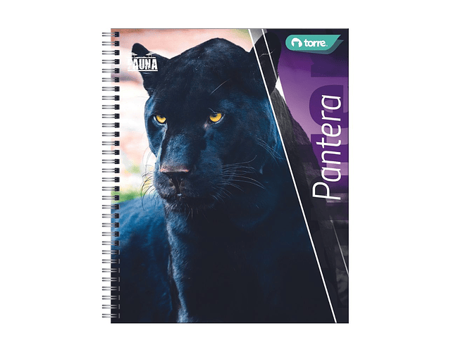 CUADERNO UNIVERSITARIO FAUNA 100 HOJAS MAT 7MM