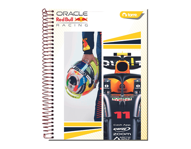 CUADERNO TOP REDBULL RACING 150 HOJAS