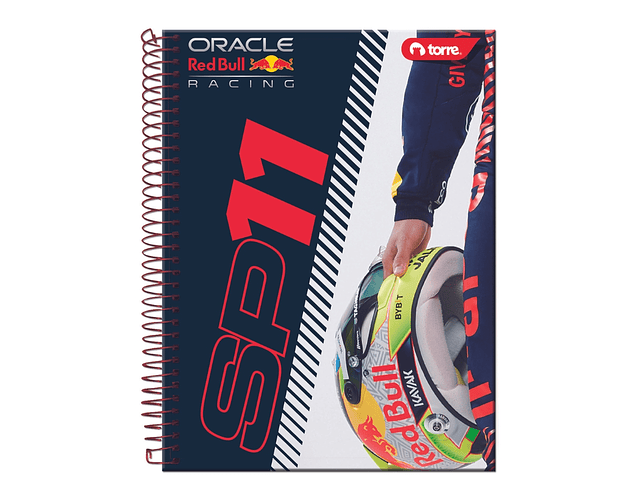 CUADERNO TOP REDBULL RACING 150 HOJAS