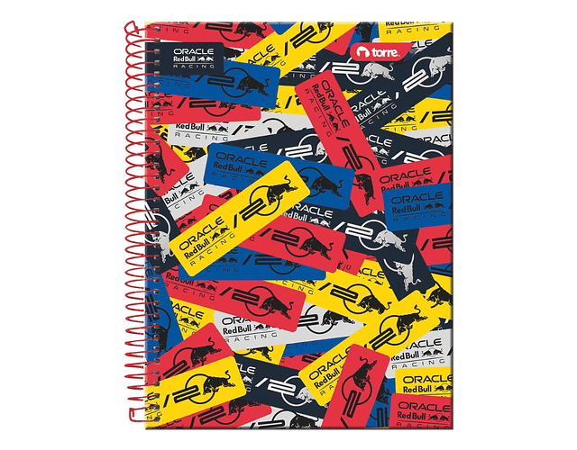 CUADERNO TOP REDBULL RACING 150 HOJAS