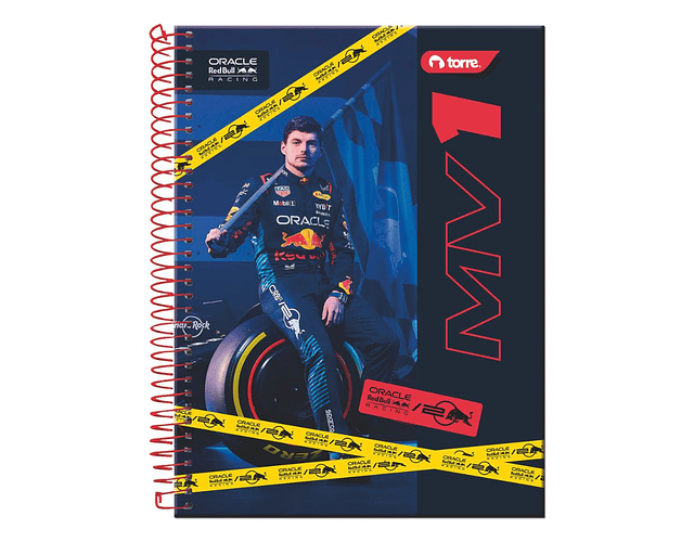 CUADERNO TOP REDBULL RACING 150 HOJAS