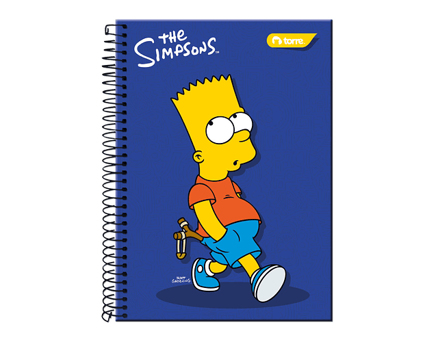 CUADERNO TOP LOS SIMPSONSN 150 HOJAS