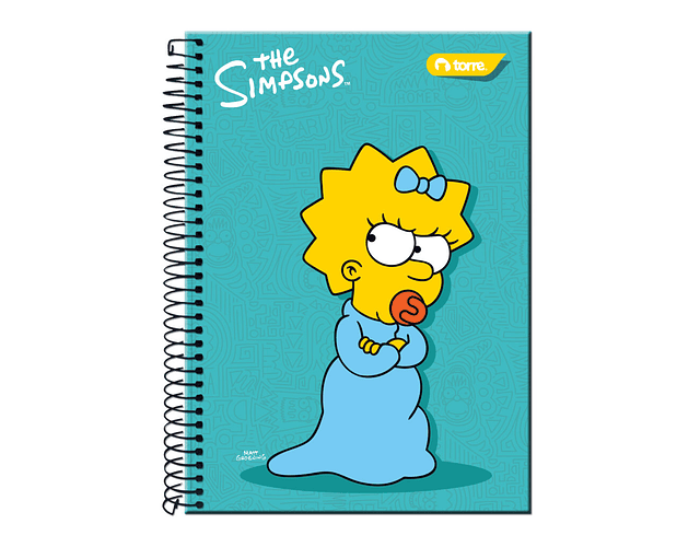 CUADERNO TOP LOS SIMPSONSN 150 HOJAS