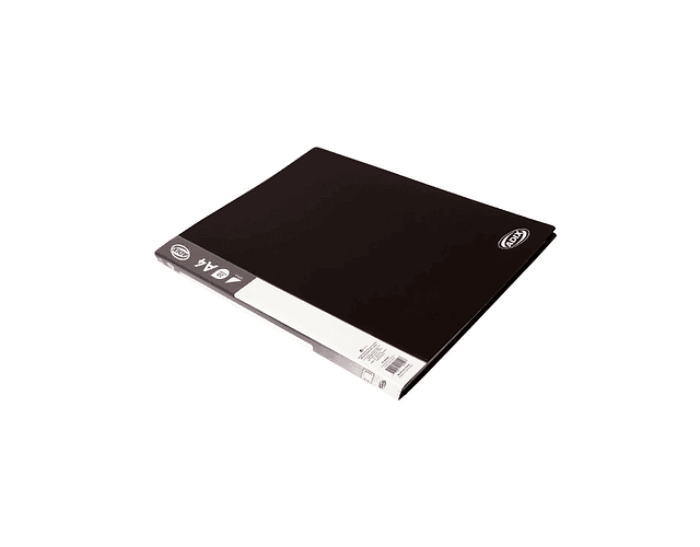 CARPETA 40 FUNDAS A4 NEGRO