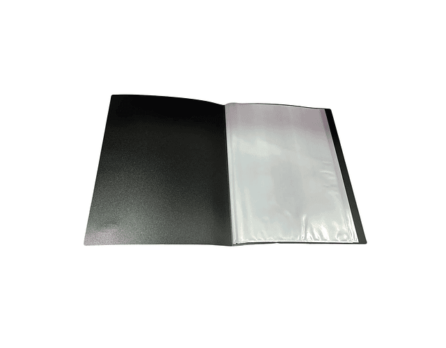CARPETA 40 FUNDAS A4 NEGRO