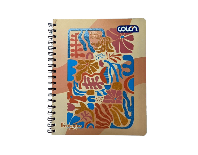 CUADERNO UNIVERSITARIO 100 HJS MAT. 7MM FEMENINO