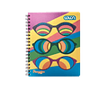 CUADERNO UNIVERSITARIO 100 HJS MAT. 7MM FEMENINO