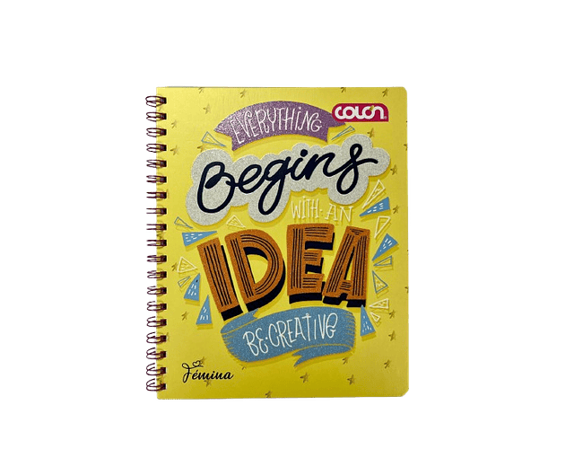 CUADERNO UNIVERSITARIO 100 HJS MAT. 7MM FEMINA