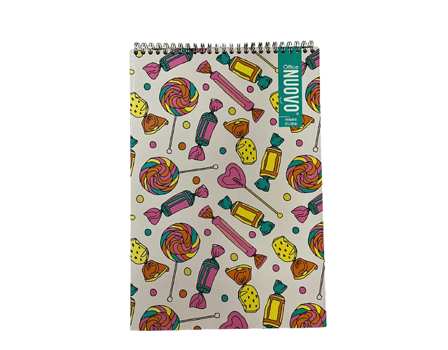 CROQUERA OFICIO DOBLE ESPIRAL TEENS 80 HJS.