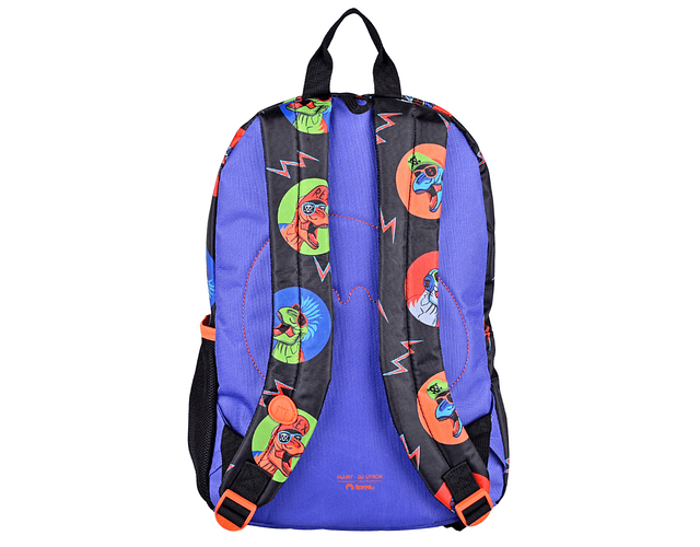 MOCHILA MARIT BLK SKATE DINO 20 LTS