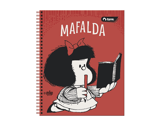 CUADERNO UNIVERSITARIO 100 HOJAS 7MM MAFALDA