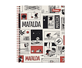 CUADERNO UNIVERSITARIO 100 HOJAS 7MM MAFALDA