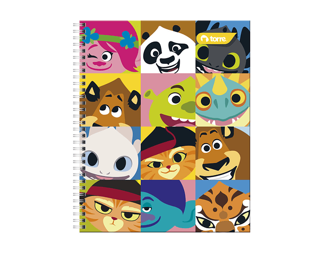 CUADERNO UNIVERSITARIO 100 HOJAS 7MM KOUKOU