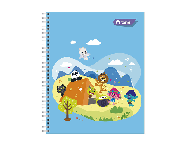 CUADERNO UNIVERSITARIO 100 HOJAS 7MM KOUKOU