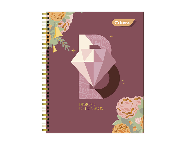 CUADERNO UNIVERSITARIO 100 HOJAS 7MM BRIDGERTON
