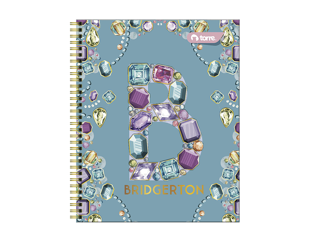 CUADERNO UNIVERSITARIO 100 HOJAS 7MM BRIDGERTON