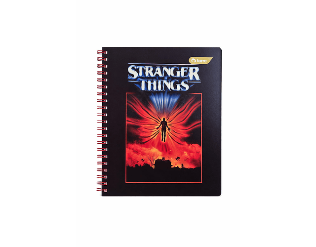 CUADERNO UNIVERSITARIO 100 HOJAS 7MM STRANGER THINGS 