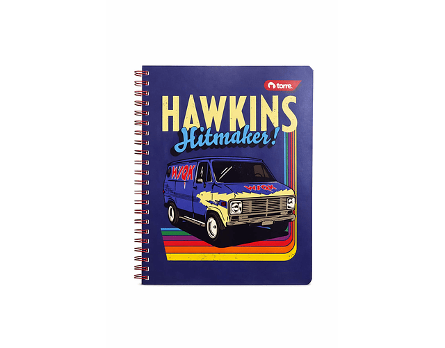CUADERNO UNIVERSITARIO 100 HOJAS 7MM STRANGER THINGS 