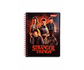 CUADERNO UNIVERSITARIO 100 HOJAS 7MM STRANGER THINGS 