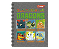 CUADERNO UNIVERSITARIO 100 HOJAS 7MM COMO ENTRENAR A TU DRAGON