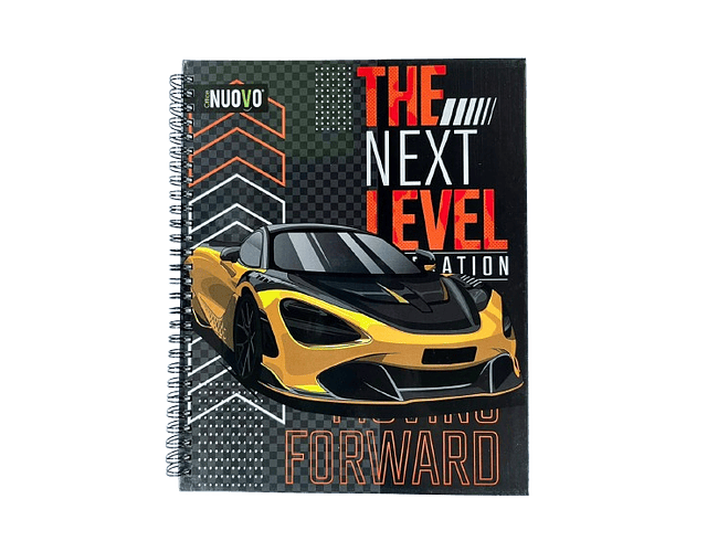 CUADERNO UNIVERSITARIO 7MM 100 HJS CARS