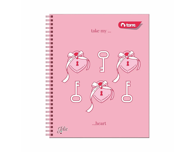 CUADERNO UNIVERSITARIO 100 HOJAS JOLIE