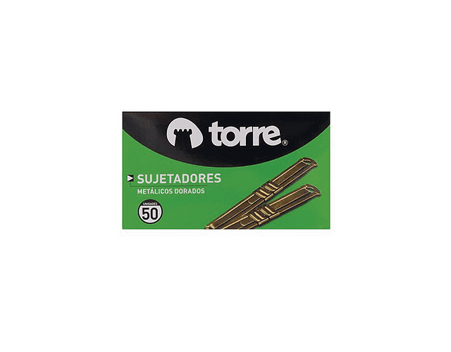 ACCO CLIP METALICO DORADO