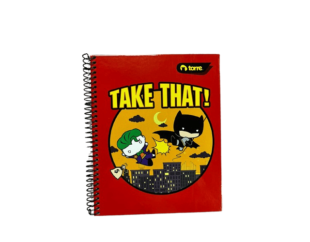 CUADERNO BOOK 120 HOJAS 7MM DC 2