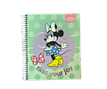 CUADERNO BOOK 120 HJS MINNIE LUNARES 