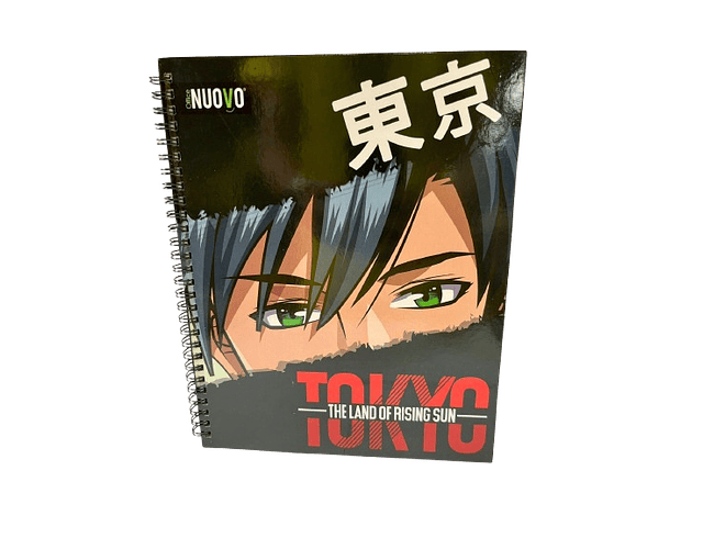 CUADERNO UNIVERSITARIO 7 MM 100 HJS ANIME 