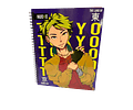 CUADERNO UNIVERSITARIO 7 MM 100 HJS ANIME 