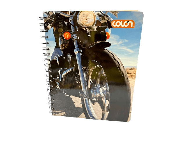 CUADERNO UNIVERSITARIO 100 HJS 7MM MOTOR & SPORTS