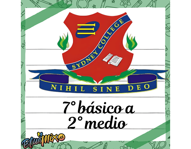 SYDNEY COLLEGE - 7° BÁSICO A 4° MEDIO 2026