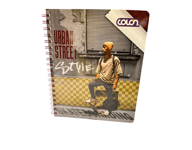 CUADERNO UNIVERSITARIO 100 HJS MAT 7MM DEPORTES EXTREMOS