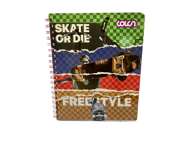 CUADERNO UNIVERSITARIO 100 HJS MAT 7MM DEPORTES EXTREMOS