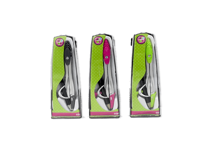 COMPÁS METÁLICO CON LAPIZ 